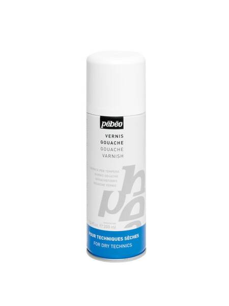 Vernis spray superfin pentru gouache Pebeo 582120