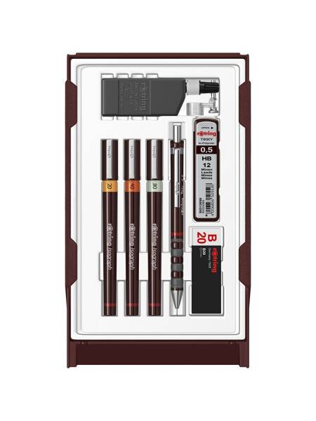 Set Isograph College (0.20, 0.40 si 0.80) Rotring S0699370