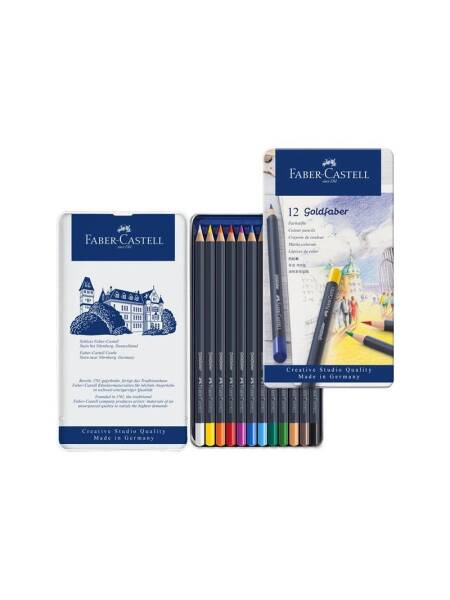 Set 12 creioane colorate Goldfaber Faber Castell 11 47 12