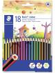 Set 18 creioane colorate Wopex Staedtler 185C18