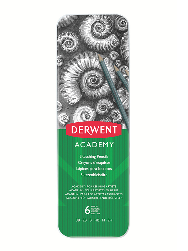 Set 6 creioane pentru schita Derwent 2301945