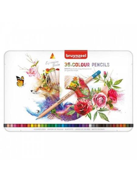 Set 36 creioane colorate Expression Bruynzeel 60312036
