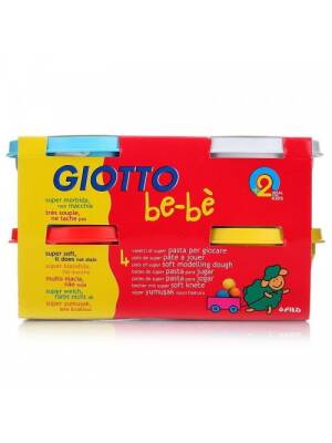 Set 4 plastiline x 100g Giotto Bebe 464901