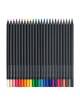 Set 24 creioane colorate Black Edition Faber Castell 116424