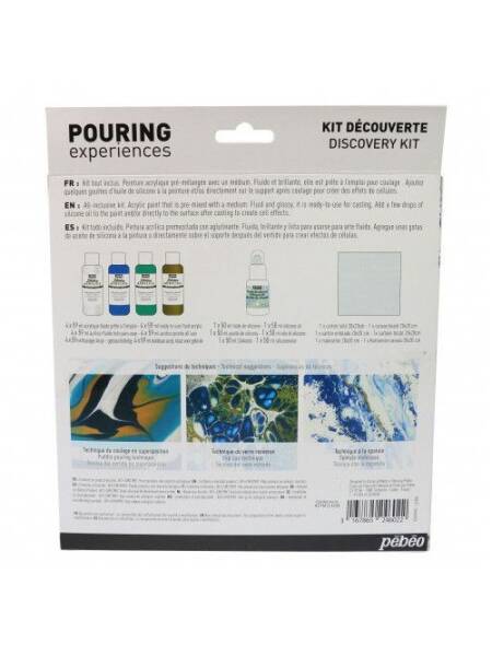Kit Discovery Pouring Experiences Pebeo 524602