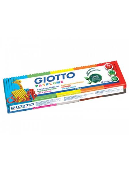 Set 10 plastiline vegetale Giotto Patplume 513300