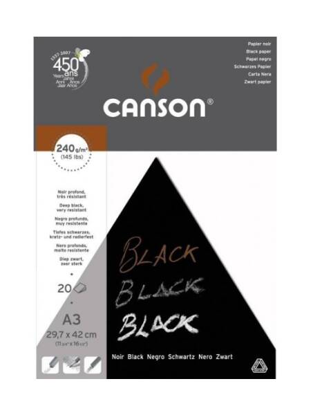 Bloc Canson Black
