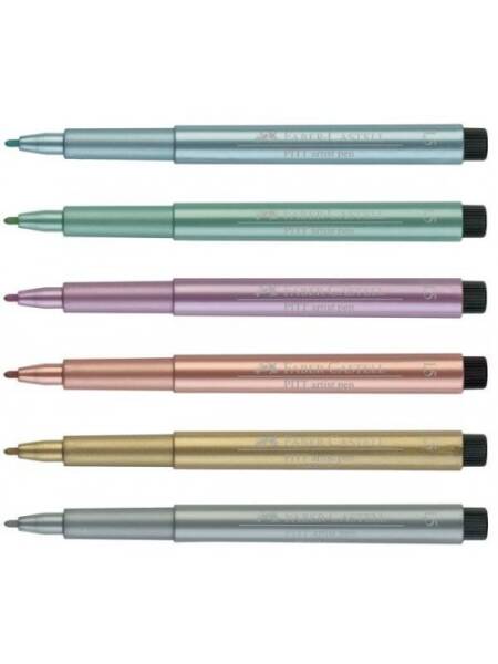Marker Pitt Artist Pen Metalizat