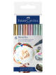 Markere metalice multisuprafete Creative Studio set 6 culori Faber Castell 160706