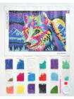 Kit broderie cu strasuri colorate Wolf DP Craft DSM-105118