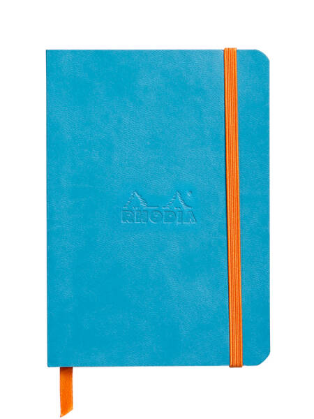 Notebook hartie liniata 10.5X14.8cm 72 file 90g ivory Rhodia 1173