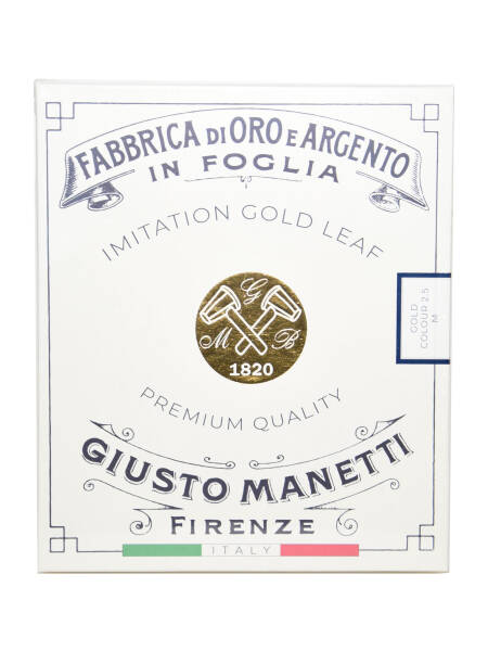 Set 25 file imitatie foita aur 14x14cm Transfer Giusto Manetti