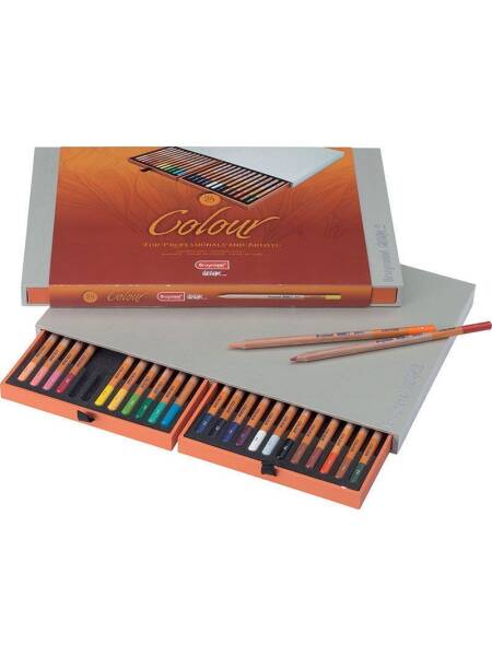 Set 24 creioane colorate Design Bruynzeel 8805H24