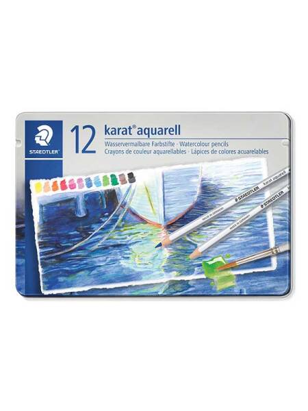 Set 12 creioane de acuarela Staedtler Karat Aquarell