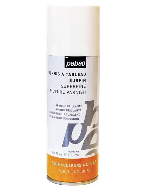 Vernis spray Superfin pentru pictura in ulei Pebeo