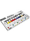 Culori acrilice 10 x 20 ml + 1 pensula cadou Studio Pebeo 833311