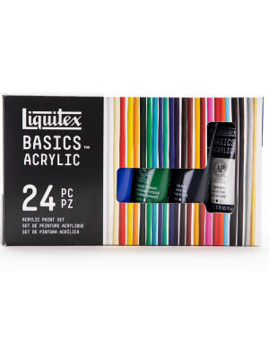 Culori acrilice 24 x 22 ml Liquitex Basics 3699328