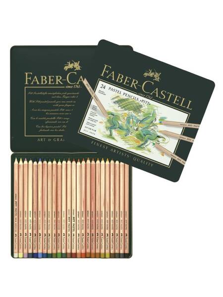 Set 24 creioane pastel Pitt Faber Castell 112124