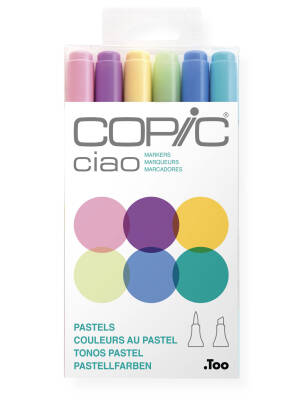 Set 6 markere Copic Ciao Pastels 22075667