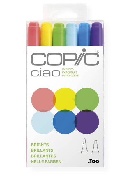 Set 6 markere Copic Ciao Brights 22075665